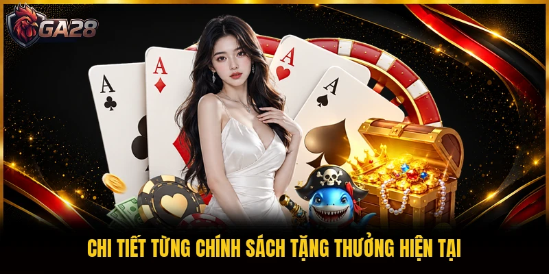 Chi tiết từng chính sách tặng thưởng hiện tại