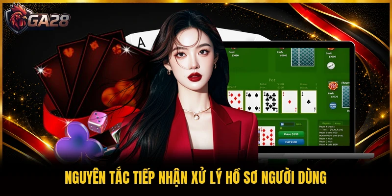 Nguyên tắc tiếp nhận xử lý hồ sơ người dùng